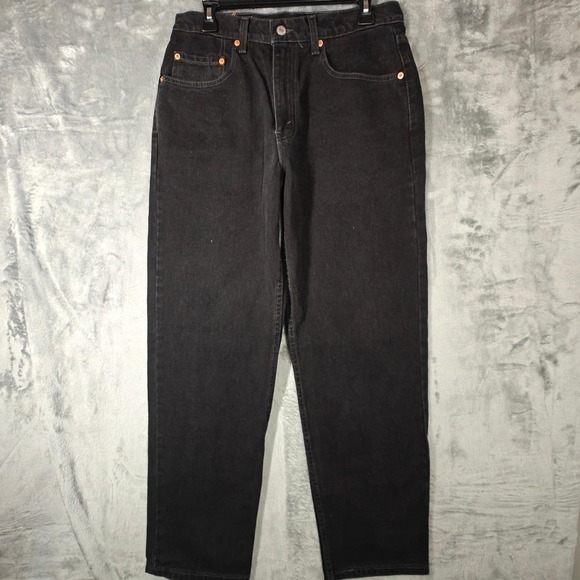 Levi's Other - Vintage Levi's 550 Black Relaxed Fit Jeans Canada Black Men's 33x30 (Fits 32x30)